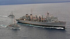 warship military ship