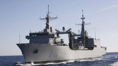 warship Spain oil tanker military vehicle ship