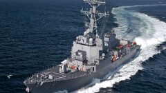 warship united states Navy destroyer vehicle Sea ship military