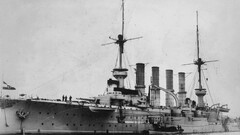 warship vintage military ship monochrome