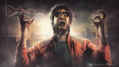 werewolf Men Desktopography horror flag creature shades artwork