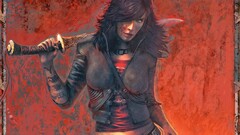 WET (Video Game) video games video game girls sword weapon Women