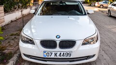 white cars vehicle e60 BMW E60 BMW 5 Series