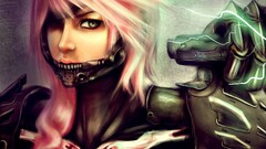 Women artwork concept art fantasy art Metal Gear Rising Raiden