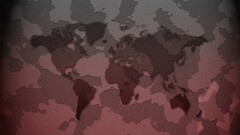 world map abstract Map camouflage urban camo red