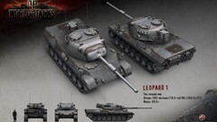 World of Tanks tank leopard 1 video games