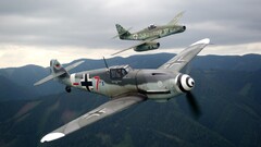 World War II military aircraft Aircraft messerschmidt bf109