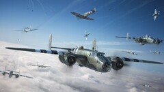 World War II military aircraft Aircraft Mitchell b-25 airplane