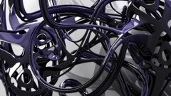 abstract 3d Photoshop digital art render shapes