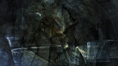 abstract artwork digital art vladstudio black