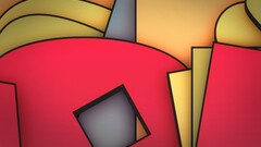 abstract artwork red