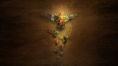 abstract Birds Wood digital art Animals