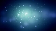 abstract blue digital art