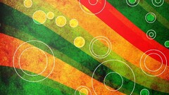 abstract colorful circle shapes