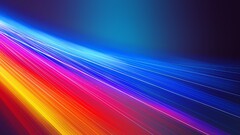 abstract colorful digital art lines