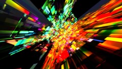 abstract colorful digital art