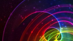 abstract colorful digital art shapes lines