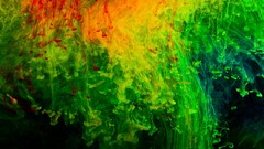 abstract colorful smoke