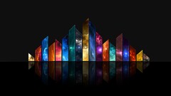 abstract digital art artwork reflection space art Space collage