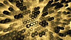 abstract digital art hexagon Beige texture 3D Abstract