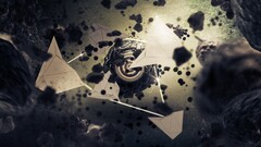 abstract digital art render