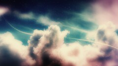 abstract fantasy art clouds digital art sky space art