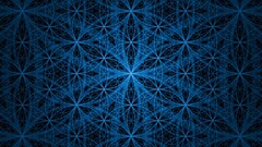 abstract fractal texture blue
