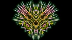 abstract Fractalius shapes digital art