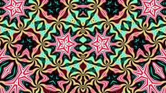 abstract kaleidoscope digital art