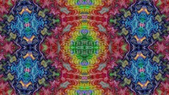 abstract kaleidoscope render digital art