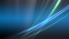 abstract lines digital art gradient blue cyan