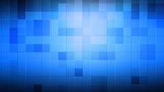 abstract Minimalism square digital art blue