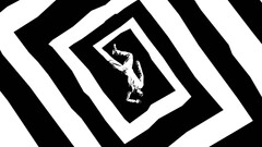 abstract movie-poster optical illusion Alfred Hitchcock vertigo