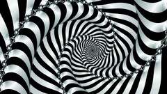 abstract optical illusion digital art cgi striped spirals