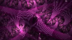 abstract purple digital art