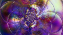 abstract render shapes digital art