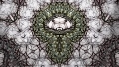 abstract render shapes digital art