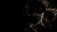 abstract shapes dark digital art