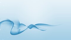 abstract shapes Minimalism blue background digital art