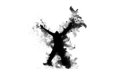 abstract silhouette artwork