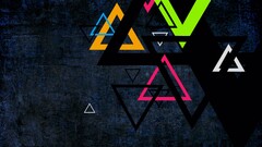 abstract Simple Background triangle