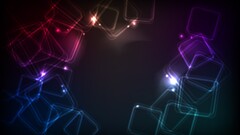 abstract square digital art