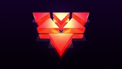 abstract triangle Simple Background digital art