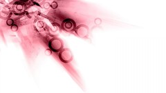 abstract white digital art circle Simple Background artwork