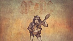 ac dc Music artwork Men logo