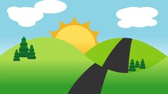 Adobe Illustrator artwork landscape