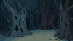 adventure time cartoon Trees