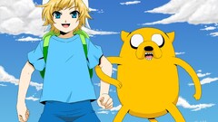 adventure time jake the dog finn the human fan art