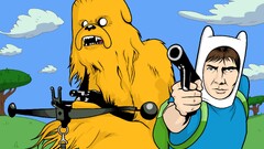 adventure time star wars Han Solo harrison ford chewbacca