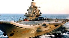 aircraft carrier military vehicle ship Russian army